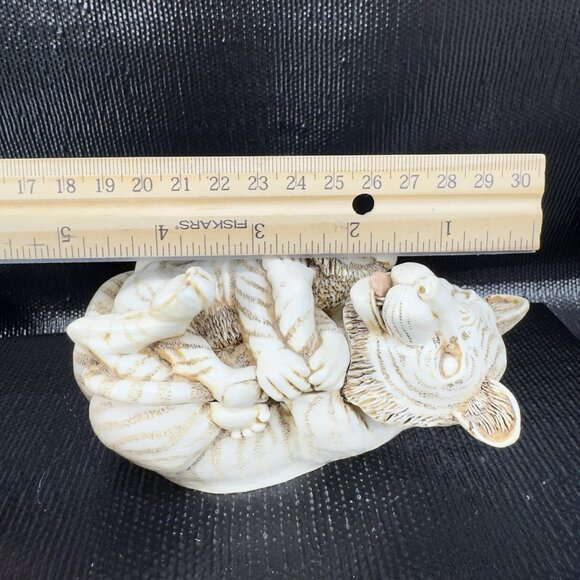 1993 Harmony Kingdom Pride And Joy Tiger and Cub Trinket Box Figurine Resin VTG - Picture 3 of 14